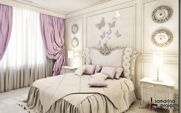 Фото из портфолио Классика в спальне  – фотографии дизайна интерьеров на InMyRoom.ru