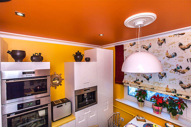 Фотография: Кухня и столовая в стиле Прованс и Кантри, Современный, Эклектика, Интерьер комнат – фото на INMYROOM