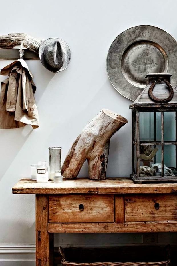 Фотография: Прихожая в стиле Эко, Декор интерьера, дерево в интерьере, тренды 2019 – фото на INMYROOM