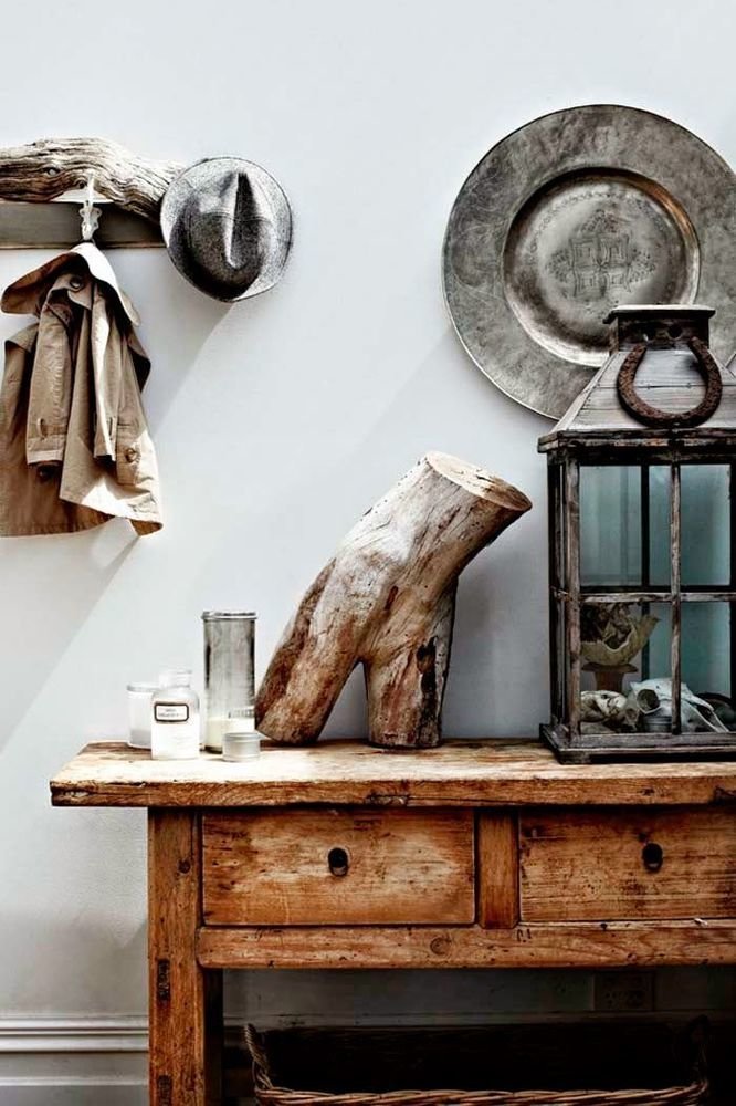 Фотография: Прихожая в стиле Эко, Декор интерьера, дерево в интерьере, тренды 2019 – фото на INMYROOM