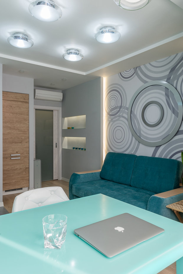 Фото из портфолио Бирюзовая лагуна – фотографии дизайна интерьеров на INMYROOM