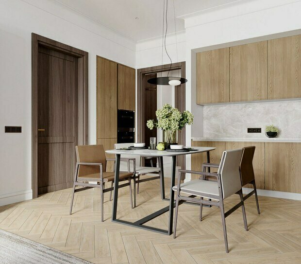 Фото из портфолио Апартаменты – фотографии дизайна интерьеров на INMYROOM