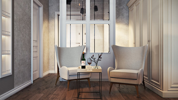 Фото из портфолио апартаменты Tribeca – фотографии дизайна интерьеров на INMYROOM