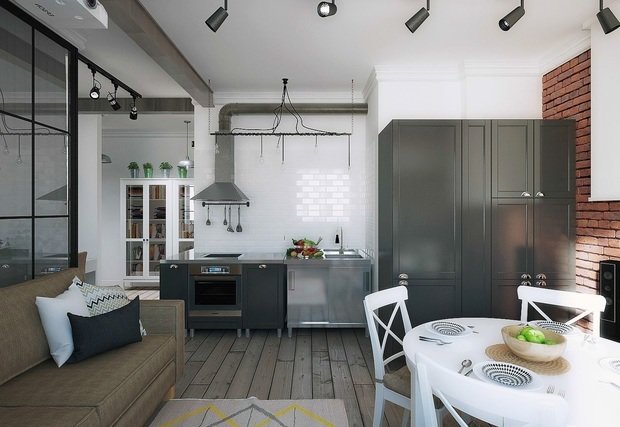 Фотография: Кухня и столовая в стиле Лофт, Советы – фото на INMYROOM