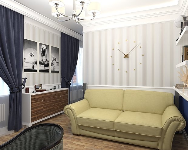 Фото из портфолио Квартира на Тимирязевской – фотографии дизайна интерьеров на INMYROOM