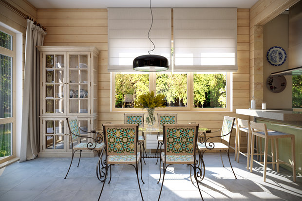 Фото из портфолио Загородный дом – фотографии дизайна интерьеров на INMYROOM