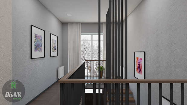 Фото из портфолио Проект частного дома 150 м2  – фотографии дизайна интерьеров на INMYROOM