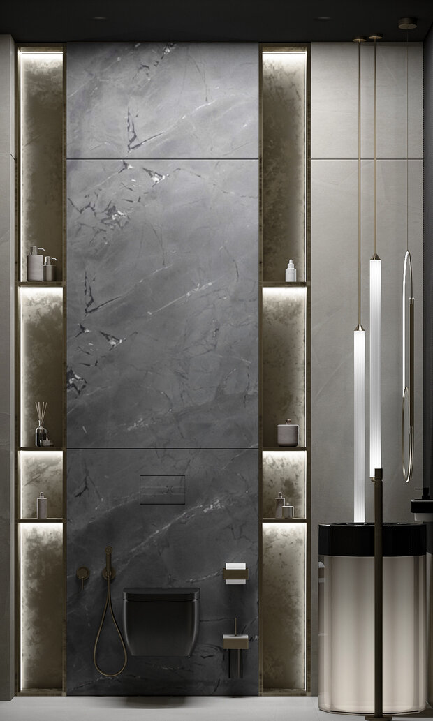 Фото из портфолио ЖК Capital Towers - Дизайн интерьера квартиры 100 м.кв. – фотографии дизайна интерьеров на INMYROOM