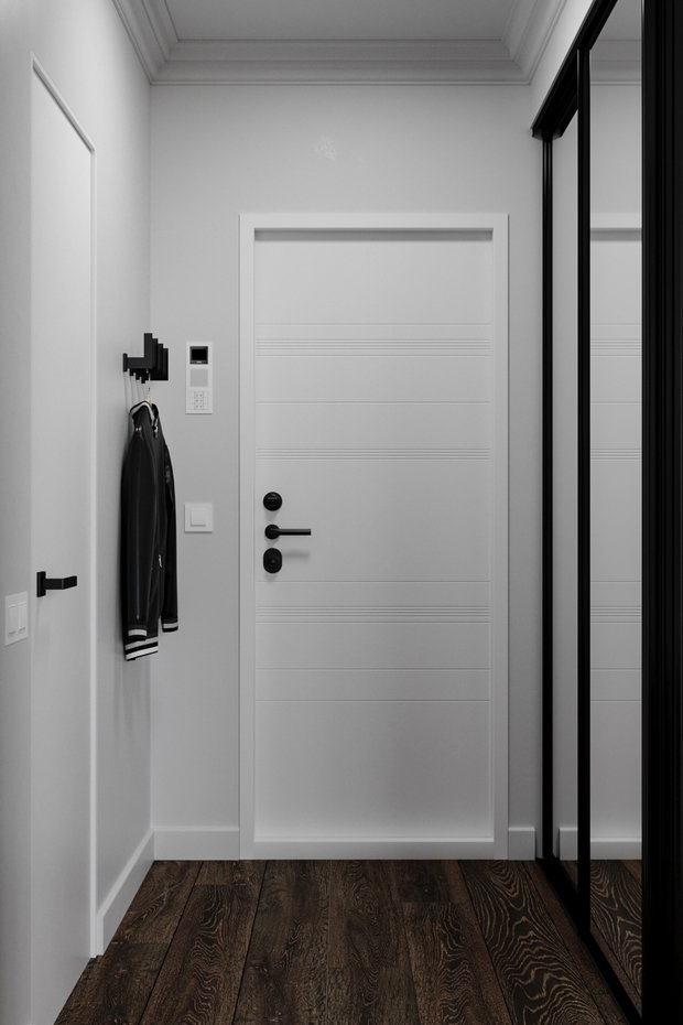 Фото из портфолио Квартира в Москве 32 м2 – фотографии дизайна интерьеров на INMYROOM