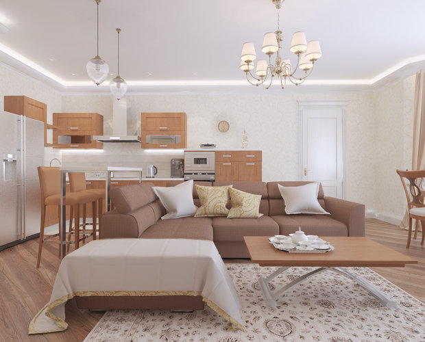 Фото из портфолио Улица 25 Октября, 129 м2 – фотографии дизайна интерьеров на INMYROOM