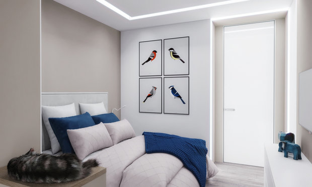 Фото из портфолио Квартира в Петербурге 42 кв.м – фотографии дизайна интерьеров на INMYROOM