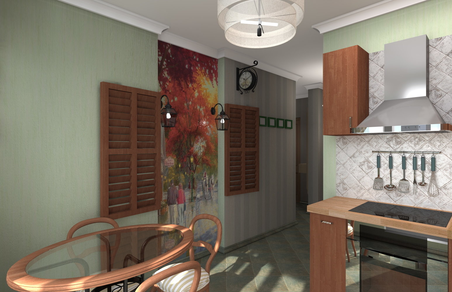 Фото из портфолио Дизайн-проект квартиры в г. Железнодорожный мкр. Центр-2 – фотографии дизайна интерьеров на INMYROOM Фото из портфолио Дизайн-проект квартиры в г. Железнодорожный мкр. Центр-2 – фотографии дизайна интерьеров на INMYROOM