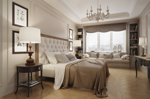 Фото из портфолио Американская классика в Ленинградской области. – фотографии дизайна интерьеров на INMYROOM