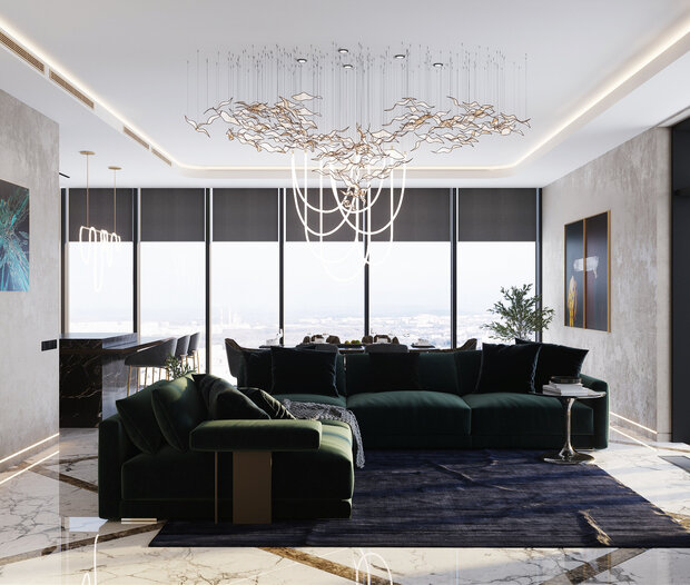 Фото из портфолио ДИЗАЙН ИНТЕРЬЕРА КВАРТИРЫ В ЖК СОБЫТИЕ – фотографии дизайна интерьеров на INMYROOM