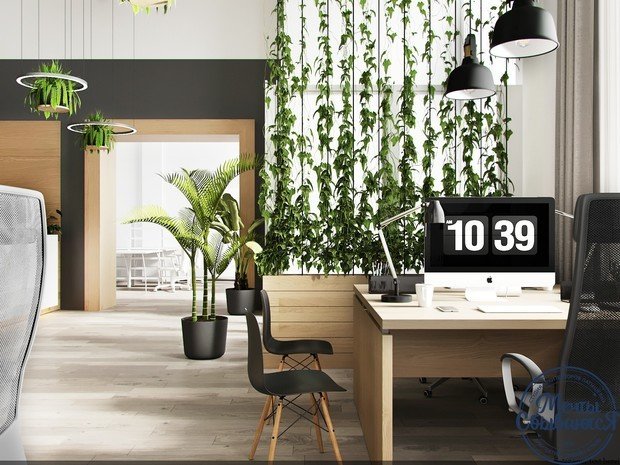 Фото из портфолио Офис нового уровня – фотографии дизайна интерьеров на INMYROOM