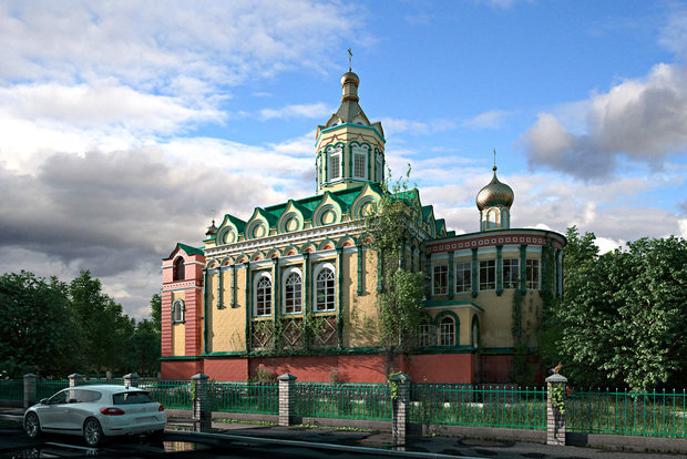 Фото из портфолио Работы выпускников. Экстерьеры. – фотографии дизайна интерьеров на INMYROOM
