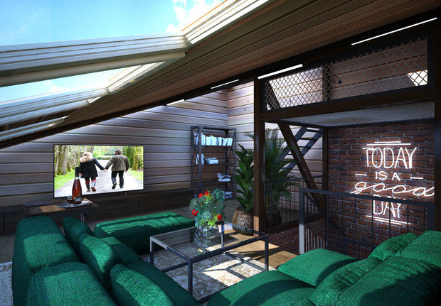 Фото из портфолио Загородный коттедж  – фотографии дизайна интерьеров на INMYROOM