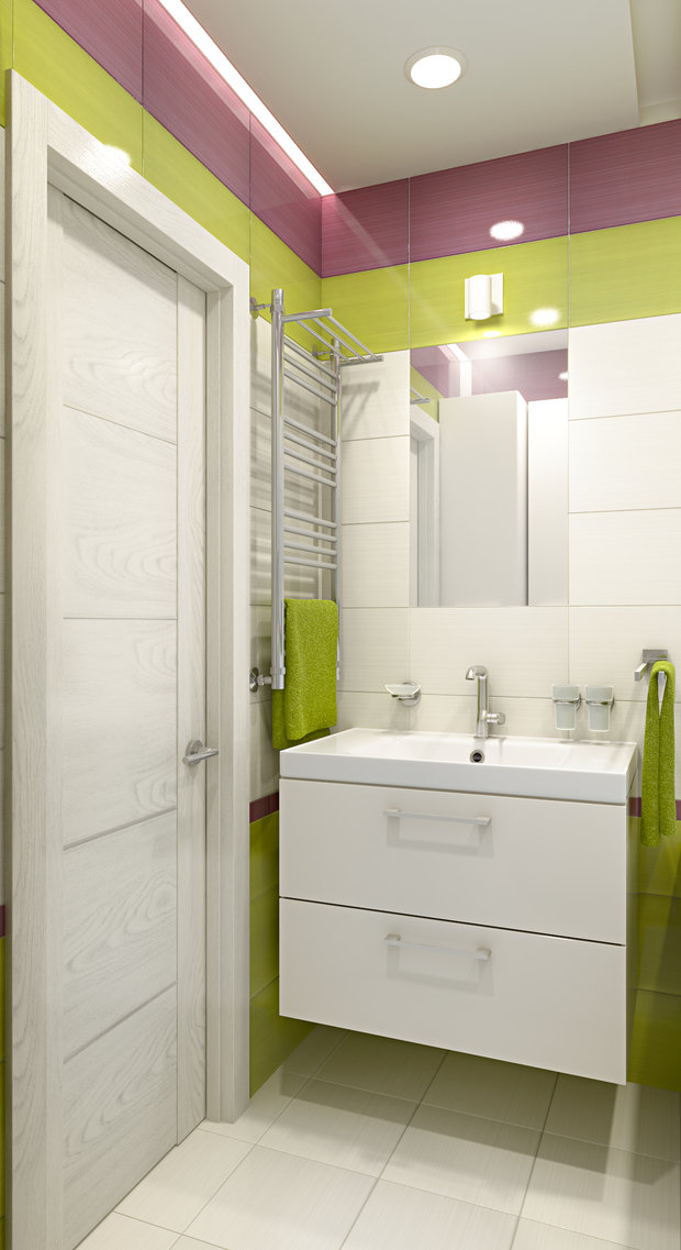 Фото из портфолио Радужный гранат – фотографии дизайна интерьеров на INMYROOM