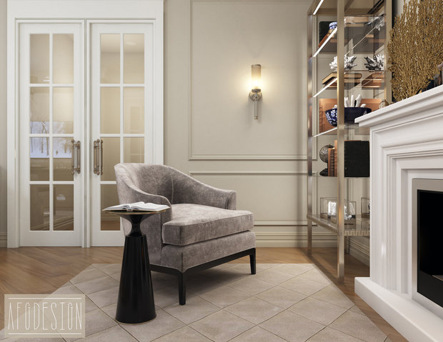 Фото из портфолио Американская классика – фотографии дизайна интерьеров на INMYROOM