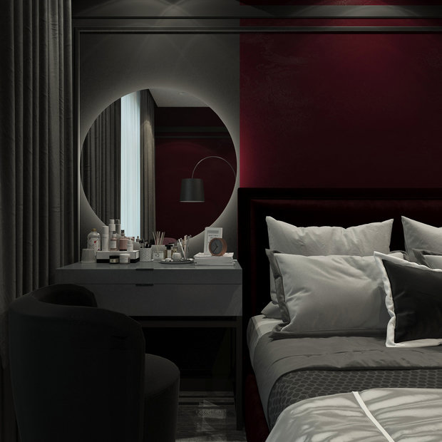 Фото из портфолио Cherry bedroom – фотографии дизайна интерьеров на INMYROOM