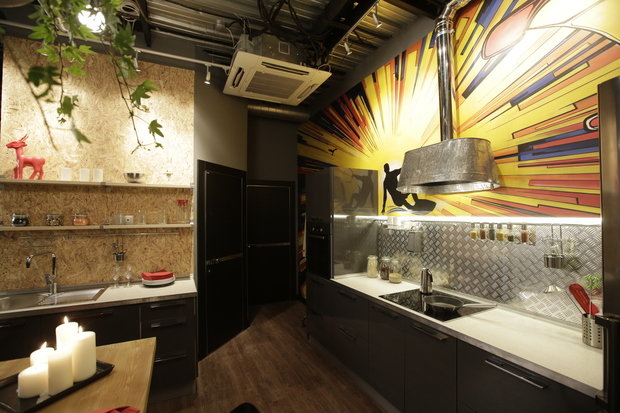 Фото из портфолио Кухонные фартуки (скинали) – фотографии дизайна интерьеров на INMYROOM