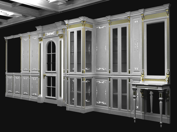 Фото из портфолио Hermitage – фотографии дизайна интерьеров на INMYROOM