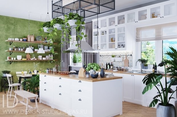 Фото из портфолио ЛЕТНИЙ ДИЗАЙН ДОМА В ГОРОДЕ СЕВАСТОПОЛЬ, 140 м² – фотографии дизайна интерьеров на INMYROOM