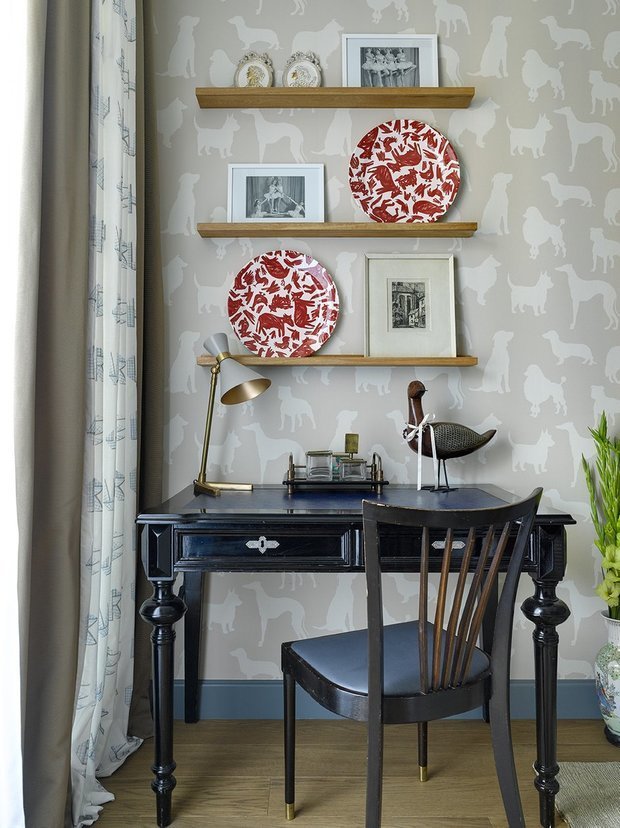 Фотография: Кабинет в стиле Прованс и Кантри, Декор интерьера – фото на INMYROOM