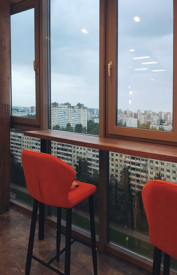 Фото из портфолио Кухня, лоджия и санузел. – фотографии дизайна интерьеров на INMYROOM