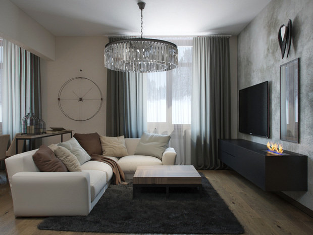 Фото из портфолио Квартира пр.Мира – фотографии дизайна интерьеров на INMYROOM
