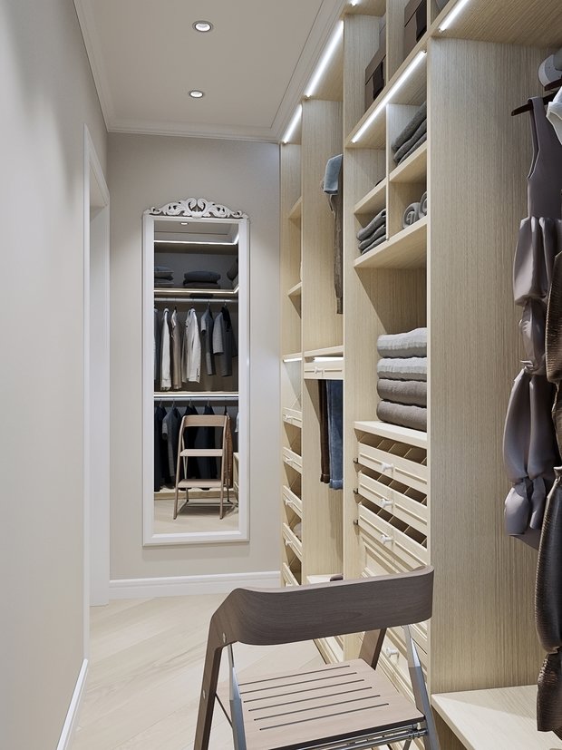 Фото из портфолио Лёгкая классика с яркими акцентами – фотографии дизайна интерьеров на INMYROOM