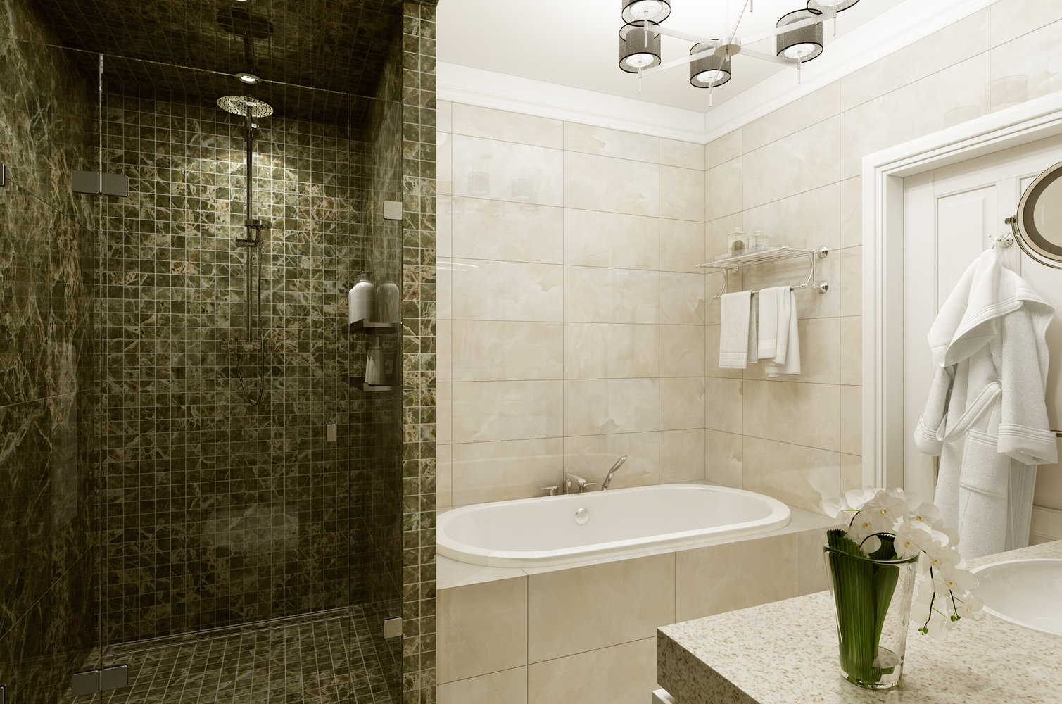 Фотография: Ванная в стиле Прованс и Кантри, Дом, Проект недели, Ленинградская область, 4 и больше, Более 90 метров – фото на INMYROOM Фотография: Ванная в стиле Прованс и Кантри, Дом, Проект недели, Ленинградская область, 4 и больше, Более 90 метров – фото на INMYROOM