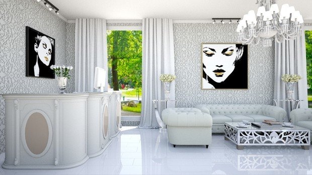 Фото из портфолио Салон красоты – фотографии дизайна интерьеров на INMYROOM