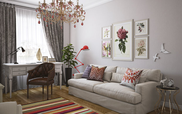 Фотография: Кабинет в стиле Классический, Квартира, Россия, Eichholtz, Проект недели, Санкт-Петербург, NOVAMOBILI, Ralph Lauren, Наташа Янсон, I Am Home, Baker Furniture – фото на INMYROOM