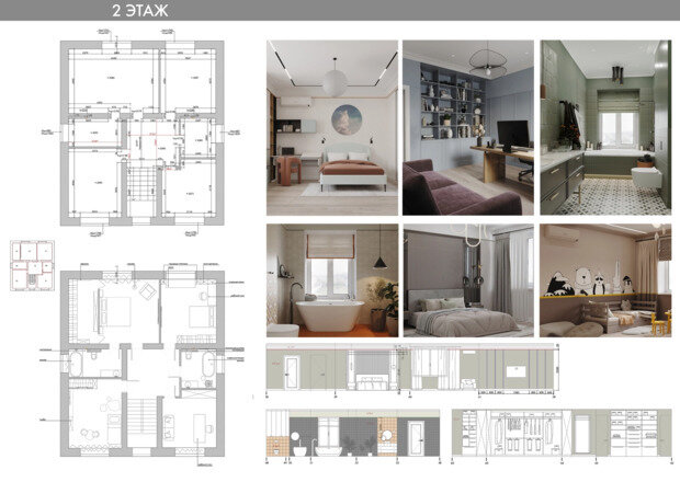 Фотография: Планировки в стиле , Дом, Проект дня, Дом и дача, Кирпичный дом, 4 и больше, Более 90 метров, современный с элементами классики и минимализмом, Светлана Лепихова – фото на INMYROOM