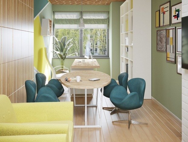 Фото из портфолио Кабинет- видеостудия для Ирины Добрецовой – фотографии дизайна интерьеров на INMYROOM