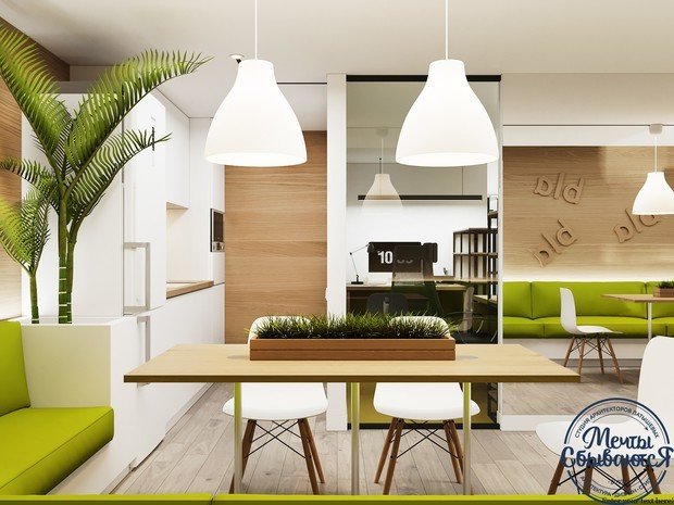 Фото из портфолио Офис нового уровня – фотографии дизайна интерьеров на INMYROOM