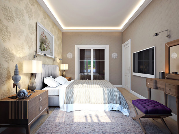 Фото из портфолио Квартира «Контемпорари», 130 кв.м – фотографии дизайна интерьеров на INMYROOM