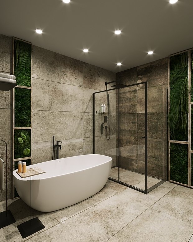 Фото из портфолио Ванная – фотографии дизайна интерьеров на INMYROOM