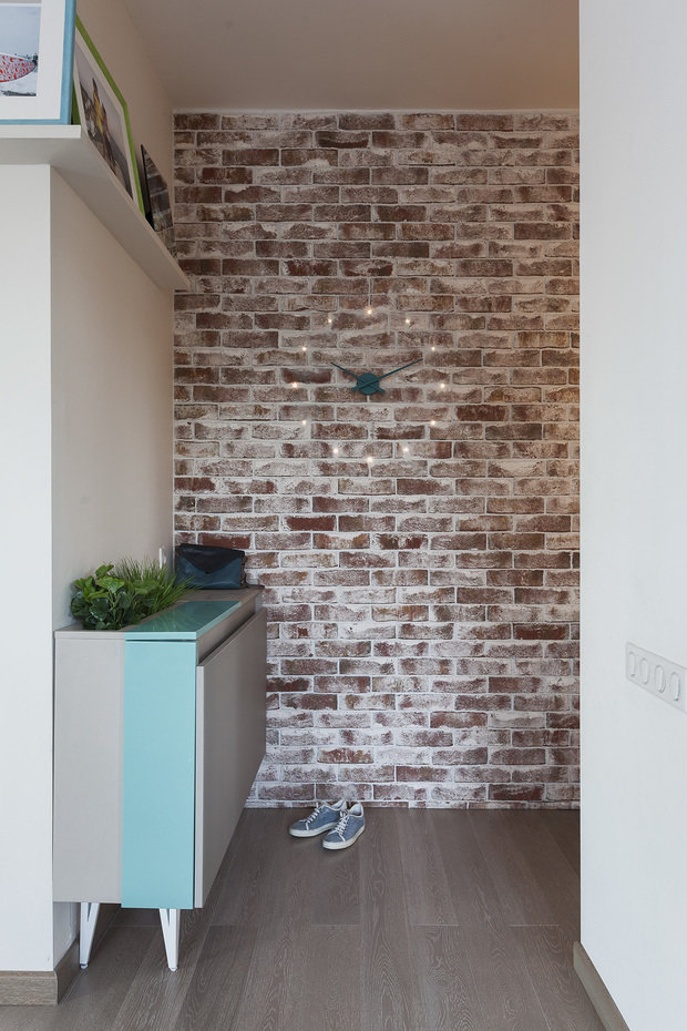 Фотография: Прихожая в стиле Скандинавский, Современный, Проект дня, Дом и дача, Московская область, Таунхаус, 3 комнаты, Более 90 метров, Юлия Барискина – фото на INMYROOM