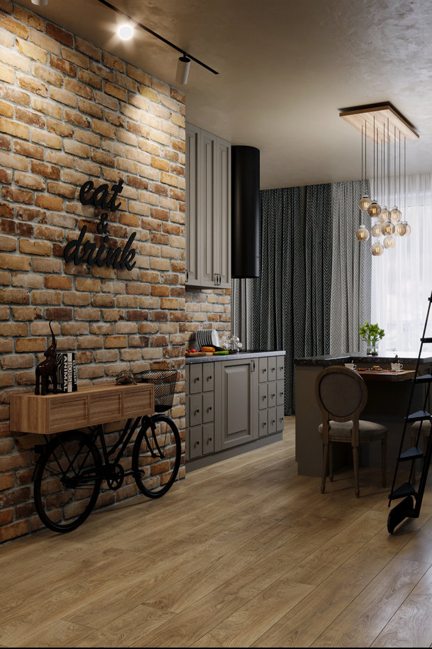 Фото из портфолио 4-хкомнатная квартира в ЖК Ботаника – фотографии дизайна интерьеров на INMYROOM