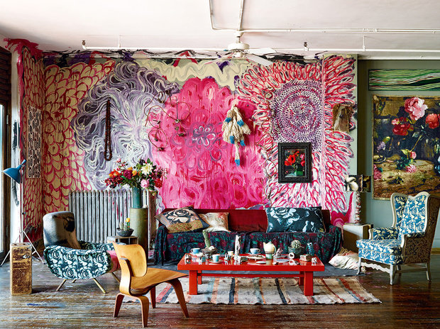 Фото из портфолио Цветной Нью-Йоркский лофт – фотографии дизайна интерьеров на INMYROOM