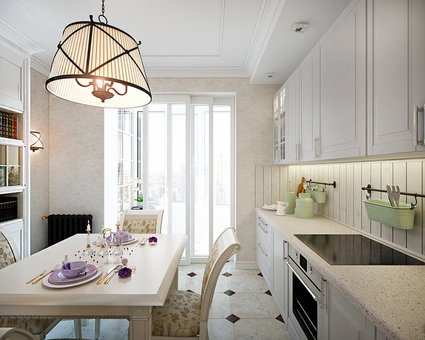 Фото из портфолио Французская классика – фотографии дизайна интерьеров на INMYROOM