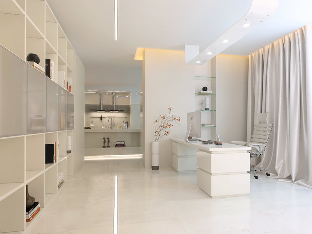 Фото из портфолио КВАРТИРА В ЖК "ВОРОБЬЕВЫ ГОРЫ" – фотографии дизайна интерьеров на INMYROOM