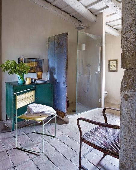 Фотография: Ванная в стиле Прованс и Кантри, Дом, Испания, Дома и квартиры, Современное искусство – фото на INMYROOM