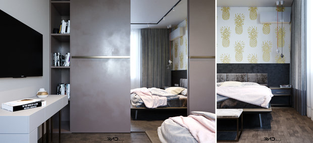 Фото из портфолио Проект "Волжский" – фотографии дизайна интерьеров на INMYROOM