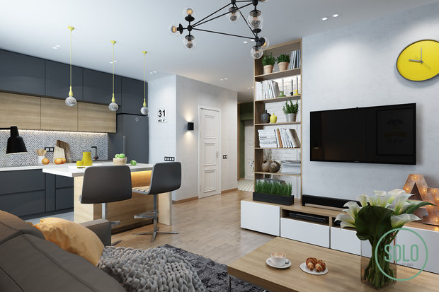 Фото из портфолио Пространство студии – фотографии дизайна интерьеров на INMYROOM