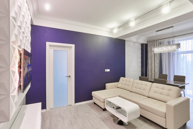 Фото из портфолио Синяя квартира – фотографии дизайна интерьеров на INMYROOM