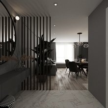 Фото из портфолио Кухня-гостиная для молодой семьи – фотографии дизайна интерьеров на INMYROOM