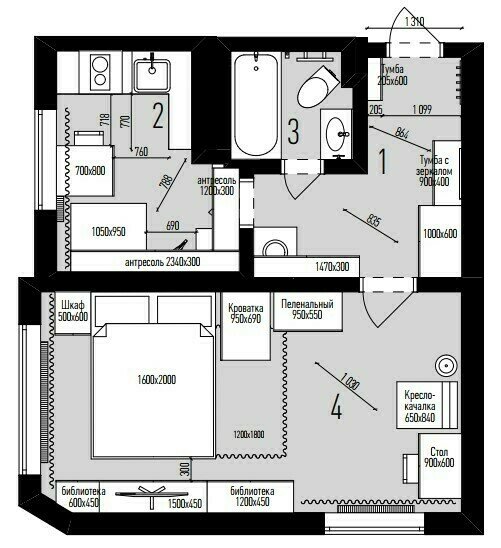 Фото из портфолио Уютное гнездышко – фотографии дизайна интерьеров на INMYROOM